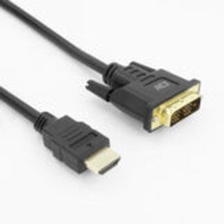 ACT ACT HDMI-A male naar DVI-D male adapterkabel, 3 meter
