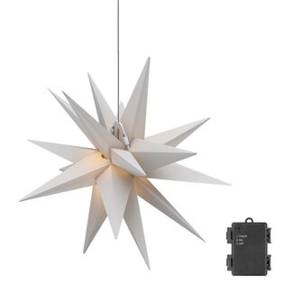 Goobay Goobay LED Christmas Star 3D, Ø 56 cm, battery-operated