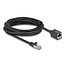 Delock Network Extension Cable RJ45 plug to RJ45 jack Cat.6A S/FTP 5 m black