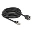 Delock Network Extension Cable RJ45 plug to RJ45 jack Cat.6A S/FTP 7.5 m black