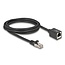 Delock Network Extension Cable RJ45 plug to RJ45 jack Cat.6A S/FTP 2 m black