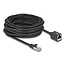 Delock Network Extension Cable RJ45 plug to RJ45 jack Cat.6A S/FTP 10 m black