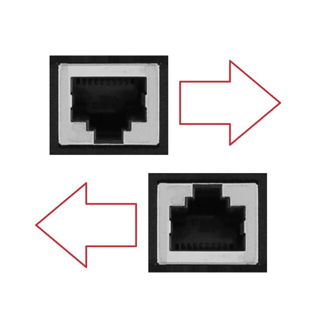 SFTP CAT6a netwerkkabel | haaks (rechts) / haaks (rechts) | zwart | LSZH | 3 meter