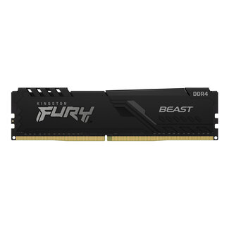 KINGSTON TECHNOLOGY Kingston Technology FURY 16GB 2666MT/s DDR4 CL16 DIMM 1Gx8 Beast Black