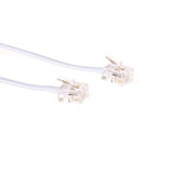 Telefoonkabel 0,5m wit RJ11
