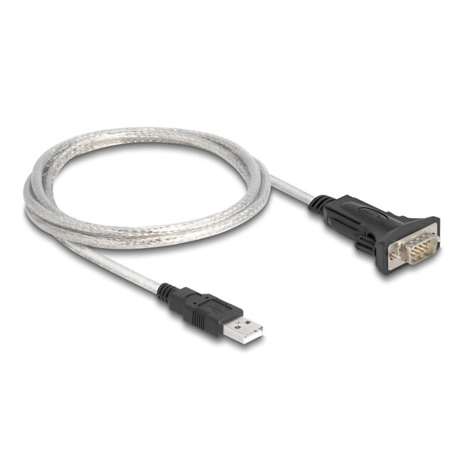 Delock Adapter USB 2.0 Type-A to 1 x Serial RS-422/485 male with 6 pin terminal block 5 V 1 m