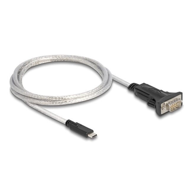 Delock Adapter USB Type-C™ to 1 x Serial RS-422/485 male with 6 pin terminal block 5 V 1 m