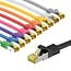 Goobay RJ45 Patch Cord CAT 6A S/FTP (PiMF), 500 MHz, with CAT 7 Raw Cable, 3 m, Set in 10 Colours