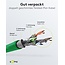 Goobay RJ45 Patch Cord CAT 6A S/FTP (PiMF), 500 MHz, with CAT 7 Raw Cable, 3 m, Set in 10 Colours