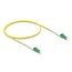 Delock Cable Optical Fibre LC-APC to LC-APC Simplex Singlemode OS2 1 m