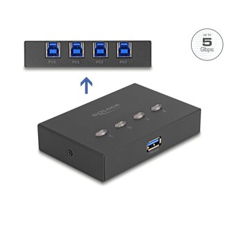 DeLOCK Delock USB 5 Gbps Switch 4 PC to 1 device