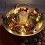 Goobay 20 LED Silver Wire Fairy Lights "Pine Cones & Red Berries"