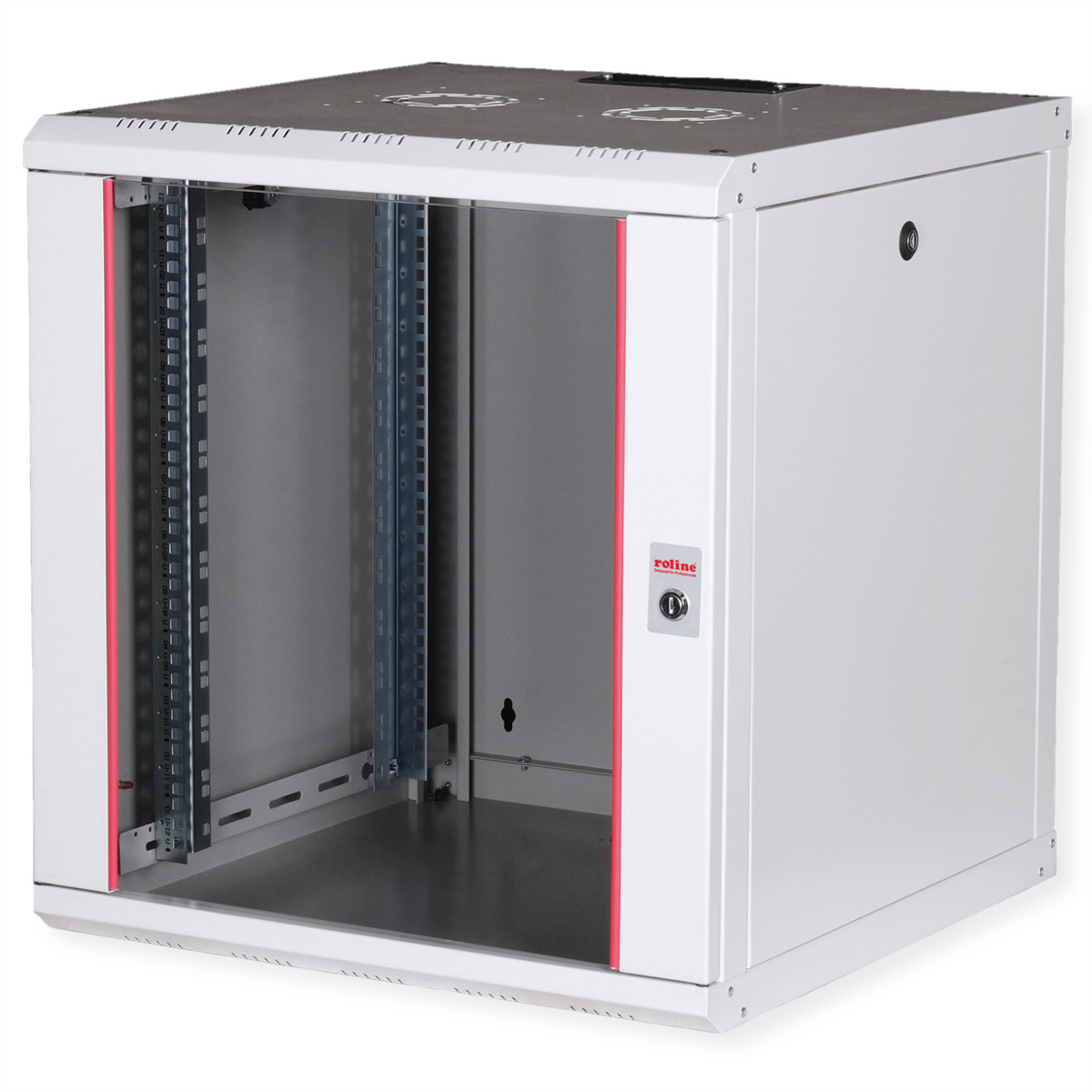 ROLINE 19-inch wandbehuizing Pro 12 U, 600x600 BxD grijs