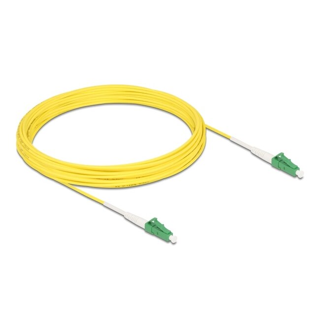 Delock Cable Optical Fibre LC-APC to LC-APC Simplex Singlemode OS2 10 m