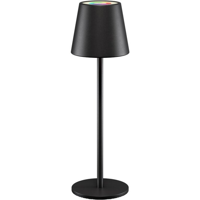 Goobay Wireless LED Table Lamp RGBW, black