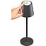 Goobay Wireless LED Table Lamp, black