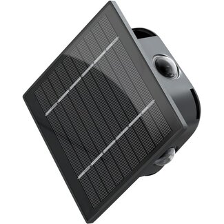 Goobay Goobay LED Solar Wall Light Rhombus, black