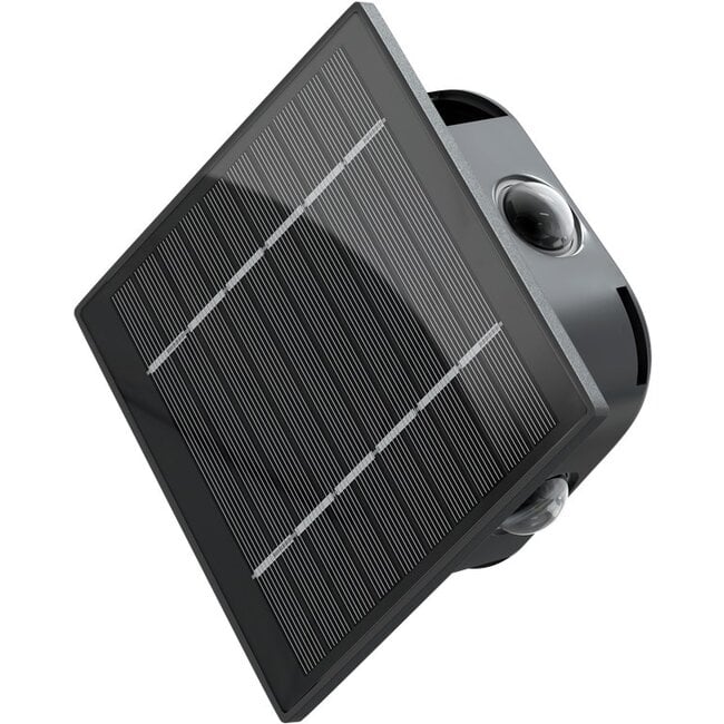 Goobay LED Solar Wall Light Rhombus, black