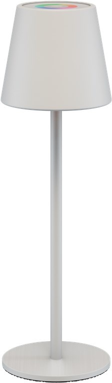 Draadloze LED Tafel lamp - USB-C oplaadbaar - RGBW en dimbaar - 180 lm - Wit