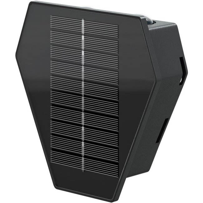 Goobay LED Solar Wall Light Diamond, black