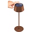 Goobay Wireless LED Solar Table Lamp, bronze