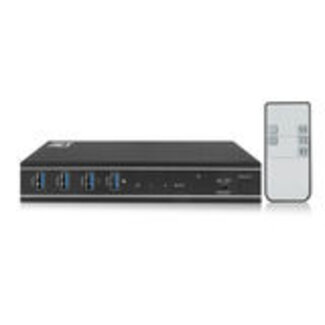 ACT ACT 2-Poorts HDMI 4K@60Hz KVM switch, USB 3.2 Gen1 (USB 3.0)