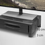 ACT ergonomische monitor standaard/verhoger met 2 lades