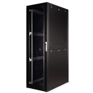 Roline ROLINE 19-inch server rack Pro 42 U, 600x1000 BxD zwart plexiglas