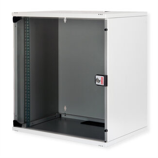 Roline ROLINE 19-inch wandbehuizing Basic 12 U, 540x400 BxD Bouwpakket grijs