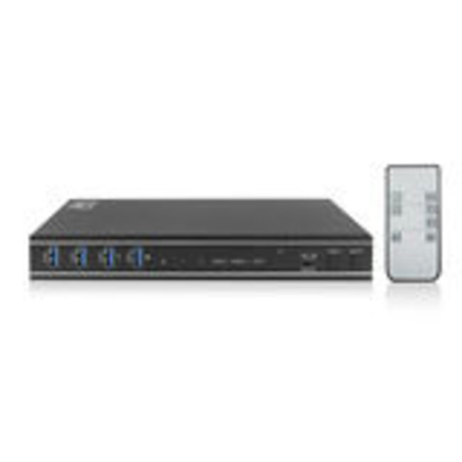 ACT 2-Poorts Dual HDMI 4K@60Hz KVM switch, USB 3.2 Gen1 (USB 3.0)