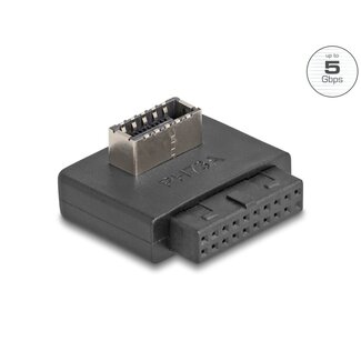 DeLOCK Delock USB 5 Gbps Adapter Pin Header female to internal Type-E Key A female angled with housing
