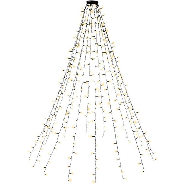 Goobay 400 LED Tree String Lights with Ring, 16x 1.5 m