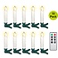 Goobay 10 Wireless LED Christmas Tree Candles incl. 20x AAA (LR03)