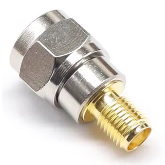 Universal SMA (v) - F (m) adapter | 50 Ohm