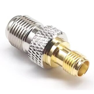 Universal SMA (v) - F (v) adapter | 50 Ohm