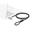 Navilock Laptop Security Cable with Key Lock for HP Nano slot 1.80 m black