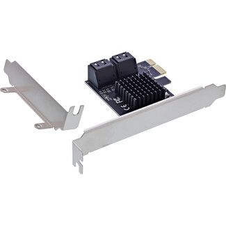 InLine® InLine® SATA 6Gb/s Controller with 4 SATA Ports PCI-Express 2.0