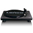 Houten platenspeler met MMC Cartridge en PC Codering Zwart