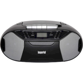 Imperial PBB 1 Compacte draagbare boombox met CD-speler, cassettedeck en FM-radio - 22-325-00