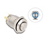 Delock Push Button for Installation 12 mm 4 x solder connection LED blue