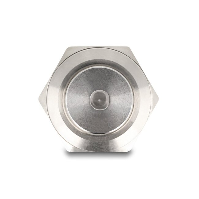 Delock Push Button for Installation 12 mm 4 x solder connection LED green dot