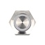 Delock Push Button for Installation 19 mm 4 x Screw Terminal LED green