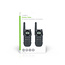 Walkie talkie Set | 2 Handsets | Tot 10 km | Frequentiekanalen: 8 | PTT / VOX | tot 3 uur | Koptelefoonoutput | Zwart