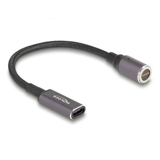 DeLOCK USB-C (v) naar magnetische connector laadadapter | 0,15 meter