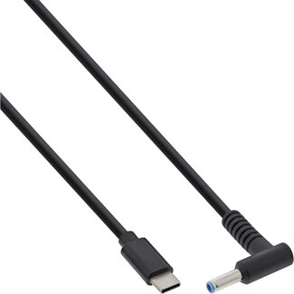 DeLOCK USB-C naar HP en Compaq notebook laadkabel | 4,5 x 2,8mm (met pin) | 1,5 meter