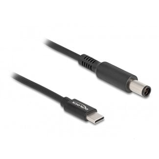 DeLOCK USB-C naar Dell notebook laadkabel | 7,4 x 5,0mm (met pin) | 1,5 meter