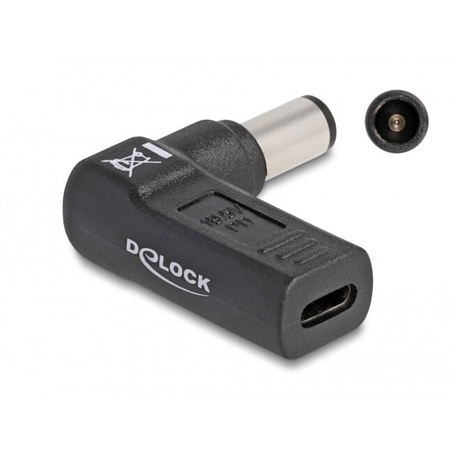 USB-C naar Dell notebook laadadapter | 7,4 x 5,0mm (met pin)