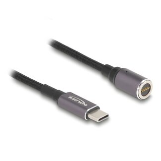 DeLOCK USB-C (m) naar magnetische connector laadkabel | 1,8 meter