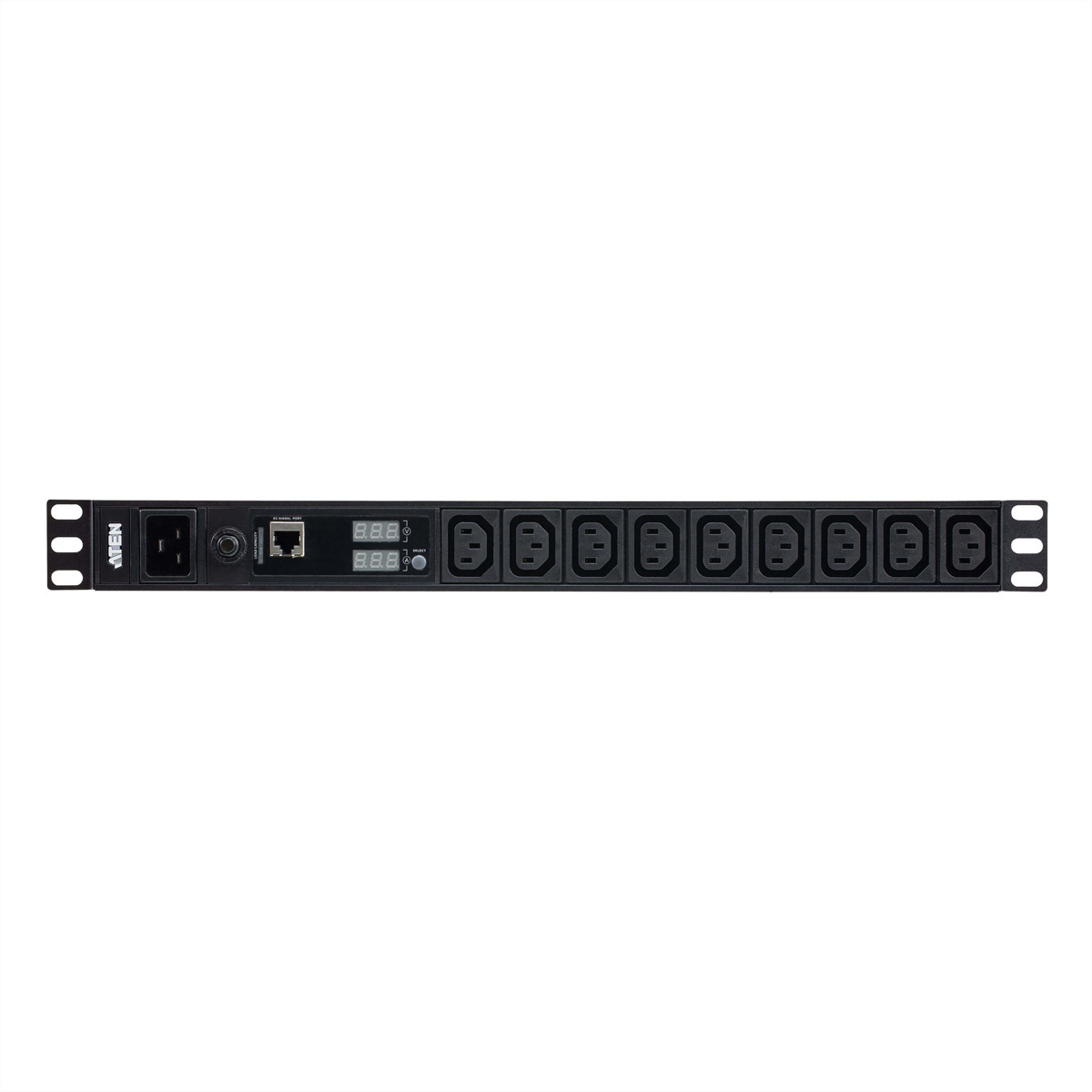 Aten Basis 1U PDU met meter. PDU types: Basis, Gemeten, Rackcapaciteit: 1U, Kleur van het product: Zwart. Aantal AC uitgangen: 9 AC-uitgang(en), Stopcontacttypes: C13 stekker, Stek