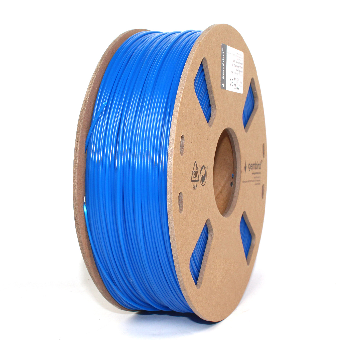 GEMBIRD - High Speed ABS - 1.75 mm - 1kg- Blauw - ABS1.75HY-01-B - 3D Printer Filament